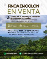 Terreno en Venta en María Chiquita Colón, Colón