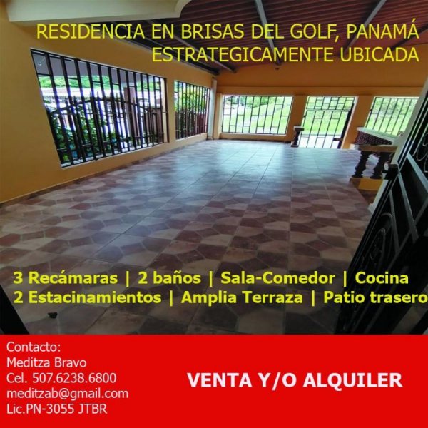 Casa en Venta en BRISAS DEL GOLF BRISAS DEL GOLF, Panamá
