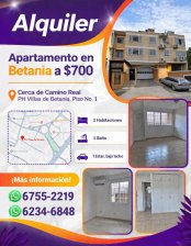 Apartamento en Alquiler en Bethania, Camino Real Betania, Panamá