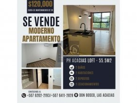 Apartamento en Venta en Don Bosco Ciudad de Panamá, Panamá