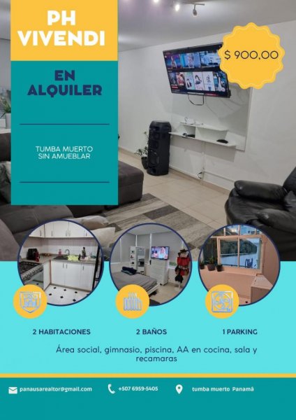 Foto Apartamento en Venta en TUMBA MUERTO, Juan Demóstenes Arosemena, Panamá - U$D 900 - APV57427 - BienesOnLine